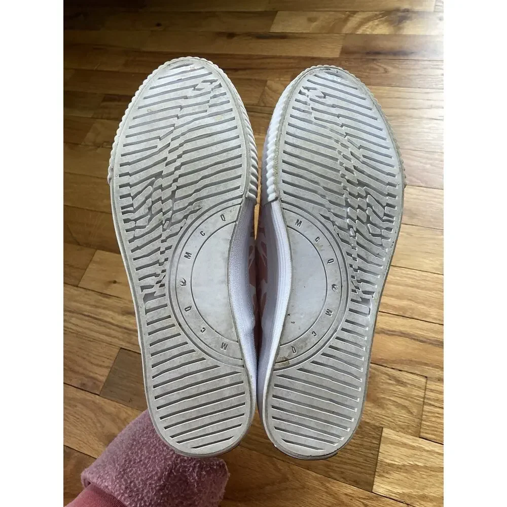 MCQ By Alexander McQueen Swallow Slip-On Sneaker - Women's Pink Canvas EU40